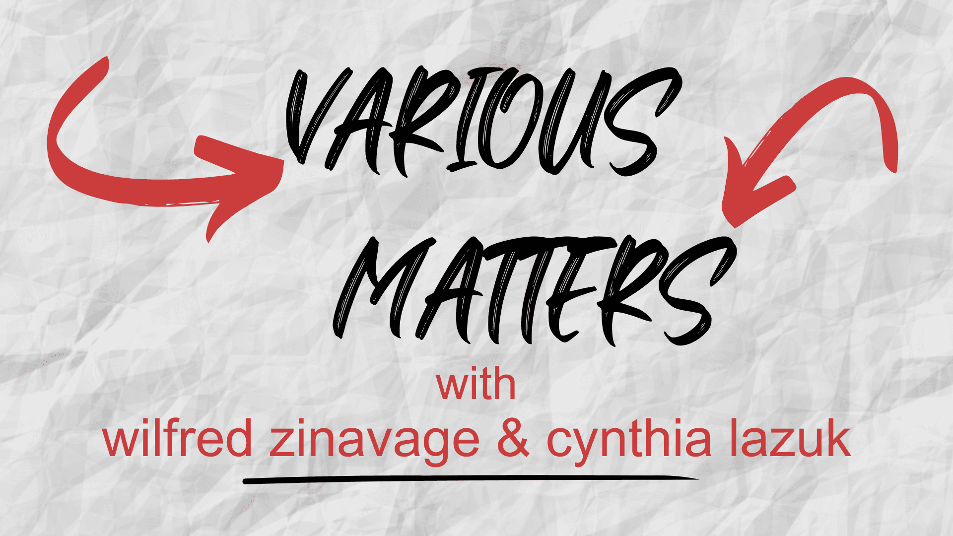 Various Matters
